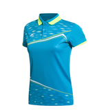 2015年新款正品KASON凯胜男女款羽毛球服运动服短袖 FAYK007 004
