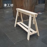 实木升降桌架绘图桌架实木桌腿台脚桌脚实木支架台架 简约现代
