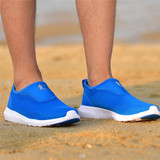 乔丹男鞋 2016年夏季跑步鞋蓝色运动鞋波鞋网面透气跑鞋赤足系列
