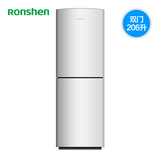 Ronshen/容声 BCD-206D11D双门电冰箱家用冷藏节能静音正品包邮