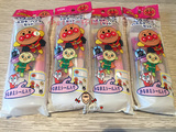 日本代购直邮 原装 Lion狮王 面包超人 牙刷牙膏套装 旅行装
