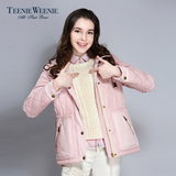 Teenie Weenie小熊2016春季商场同款经典休闲女装棉服TTJP61101K