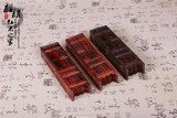 红木工艺品摆件 微型微缩仿明清小家具模型 优质红酸枝老红木屏风