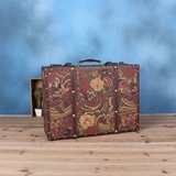 西藏风手提箱 摄影手提箱子 个性行李箱 复古道具箱 橱窗装饰箱