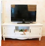新款白色田园木质松木欧式时尚电视柜简约电视柜实木组合电视柜否