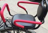 韩版儿童自行车安全座椅宝宝座椅后椅电动车后置坐椅棉雨棚0