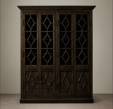 美式乡村法式浪漫主义欧式风情意大利新古典雕花做旧复古实木衣柜