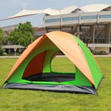 包邮户外帐篷2-3-4人野外双层防雨水紫外线 露营野营双人儿童单人