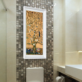 现代简约生命之树客厅装饰画 餐厅玄关壁画卫生间浴室防水挂画