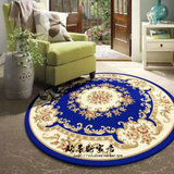 欧美风格圆形地毯 美式中式新古典卧室沙发客厅地毯