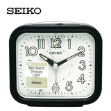 精工（Seiko）静音扫描式贪睡功能夜光指针哔哔声小闹钟 QHK023K