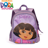 朵拉书包幼儿园背包正品爱探险的朵拉紫色书包包邮中小大班外贸