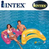 INTEX正品浮床躺椅58859水上浮床坐式浮排 游泳圈 成人浮椅大人