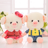 可爱猪猪毛绒玩具女生粉红猪小妹布娃娃麦兜猪公仔儿童节生日礼物