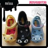 现货巴西代购Mini Melissa梅丽莎童鞋猫咪果冻鞋女童秋鞋小七同款