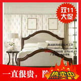 厂家直销欧式双人床创意美法实木中式大床现代简约婚卧室家具定做