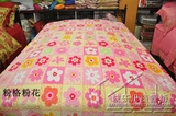 韩国外贸短毛绒垫床盖暖绒睡垫进口面料不起静电不起球反面纯棉