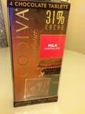 超值装美国机场免税店Godiva高迪瓦牛奶、黑巧克力组合各含两块