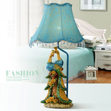 梵古 新品 欧式奢华孔雀装饰灯 创意时尚客厅卧室床头走道台灯