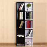 简约现代书柜书架置物架简易柜子书柜自由组合客厅隔断置物架