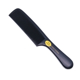 嘉美黑色细齿顺发头梳造型家用美发直发塑料耐热防静电梳子DT962