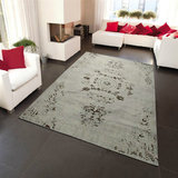 博奕土耳其进口地毯卧室仿真丝材质 客厅茶几抽象现代地毯巴洛克