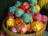 绣球（6cm） 广西特产 壮族特色100%纯手工民族工艺品 高品质刺绣