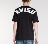 15款 EVISU欧版 黑色 短袖T恤 经典LOGO 福神专柜正品 6折