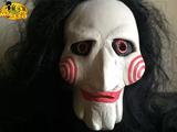 电锯惊魂面具 影视主题面具头套电锯杀人狂鬼面具万圣节恐怖面具
