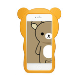 卡通轻松熊硅胶套苹果ipod nano 7 保护套 nano7保护壳小熊包邮