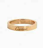 美国代购正品 Cartier卡地亚 镌刻系列18K玫瑰金 婚戒指环新款