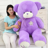 正版泰迪熊毛绒玩具熊抱抱熊薰衣草熊公仔可爱娃娃儿童生日礼物女