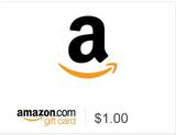 美国亚马逊 AMAZON GIFT CARD 美亚礼品卡1$面值