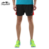 夏季男士跑步短裤三分运动裤轻薄速干透气宽松马拉松训练裤健身裤