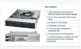 特价！SurperMicro 超微 2U 8盘 双电 服务器机箱SC825TQ-R720LPB
