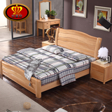 榉木床 实木床 特价包邮 双人床 大人床 大床1.8米
