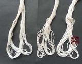 纯棉线植物染色白胚线铺盖线刺子绣线手工DIY粗线每股1元