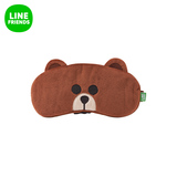LINE FRIENDS 布朗熊眼罩 韩国可爱呆萌卡通形象透气时尚礼物