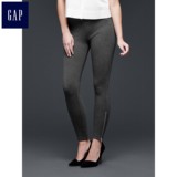 Gap女装 时尚拉链装饰女式针织紧身裤修身长裤 棉质铅笔裤531373