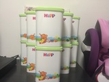 现货德国新款HIPP喜宝奶粉储存盒罐米粉盒不含BPA密封防潮保鲜