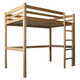 宜哉 全实木双层床环保儿童床 宿舍床带书桌【BH-820】