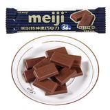 【天猫超市】明治meiji 特纯黑巧克力 总可可含量56% 24g/袋