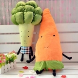 搞怪创意蔬菜毛绒玩具胡萝卜公仔抱枕布娃娃儿童卡通生日礼物女生