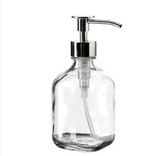 宜家代购贝汤德洗涤剂瓶,按压皂液瓶洗手液瓶子 透明玻璃