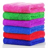 韩式超细纤维百洁布吸水不掉毛工业清洁布双层加厚珊瑚绒清洁抹布