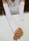 韩国AQUA跑男冰袖 冰丝防晒袖套 夏季男女防紫外线骑行开车手套袖