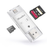 苹果安卓手机iPhone6电脑通用iReader2.0高速读卡器多合一3.0iPad