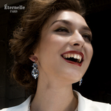 法国Eternelle采用施华洛世奇元素水晶耳环 欧美女耳饰品时尚耳坠