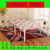 折叠床单人床午睡床省空间1.2米木板床简易家用成人1.5米双人床