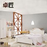 韩式床卧室家具套装组合田园成套家具床头柜书桌衣柜